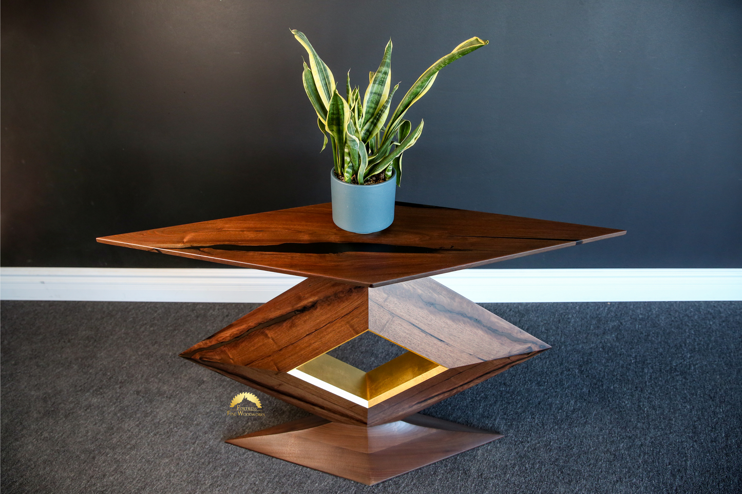 Diamond Hallway Table
