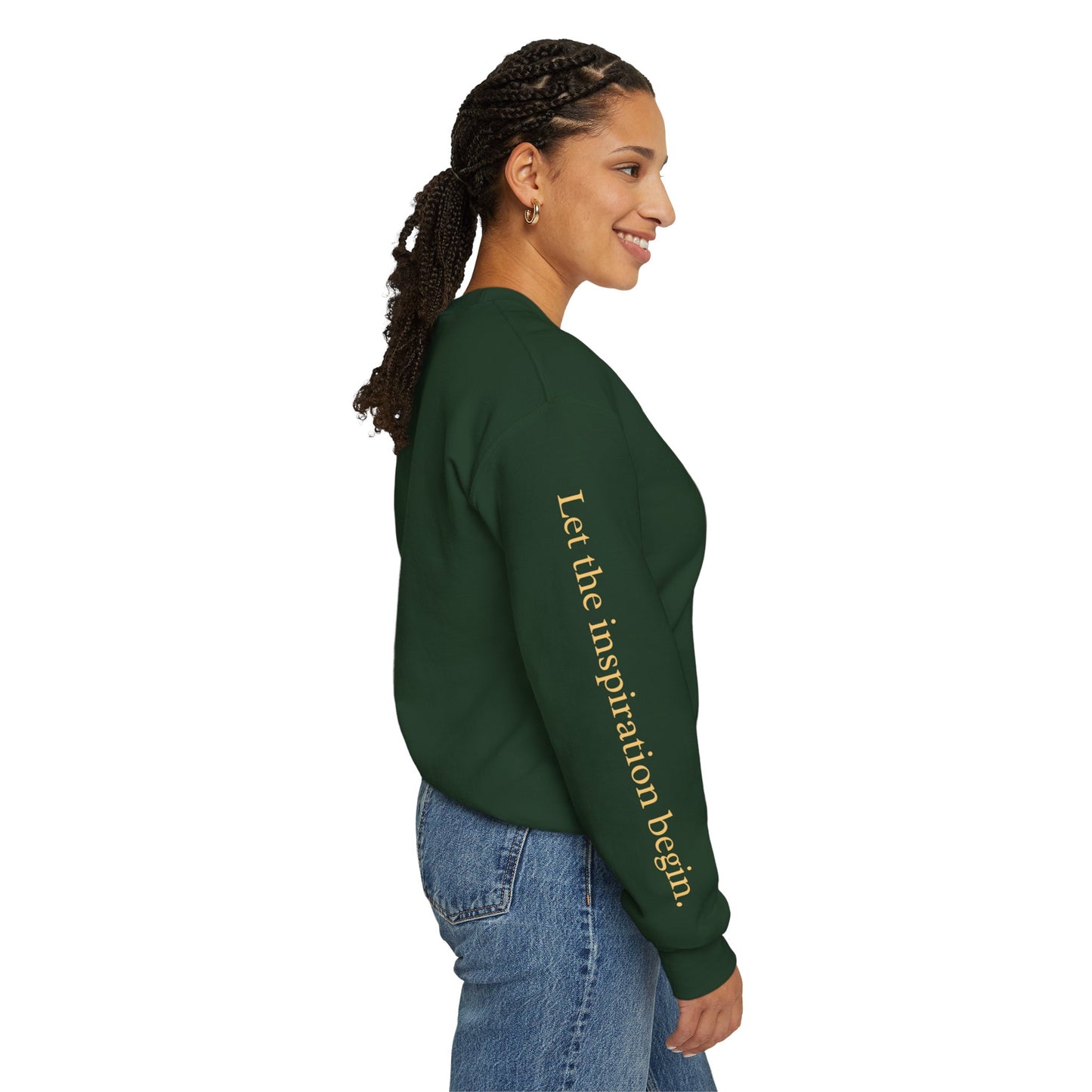 Let The Inspiration Begin Sweatshirt