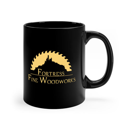 Fortress Black Mug