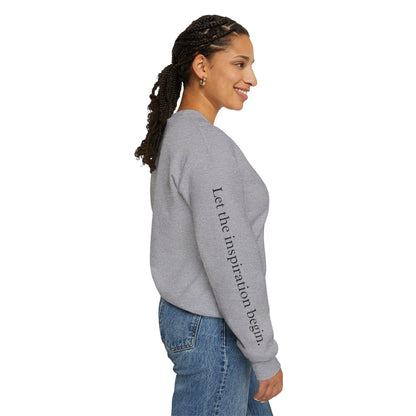 Let The Inspiration Begin Sweatshirt