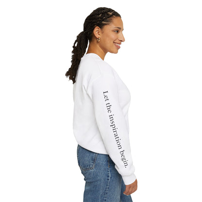 Let The Inspiration Begin Sweatshirt