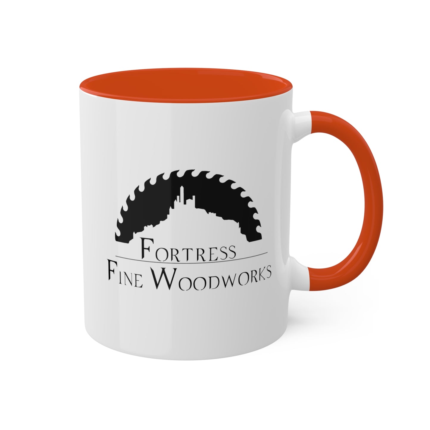 In Wood We Trust Colorful Mug