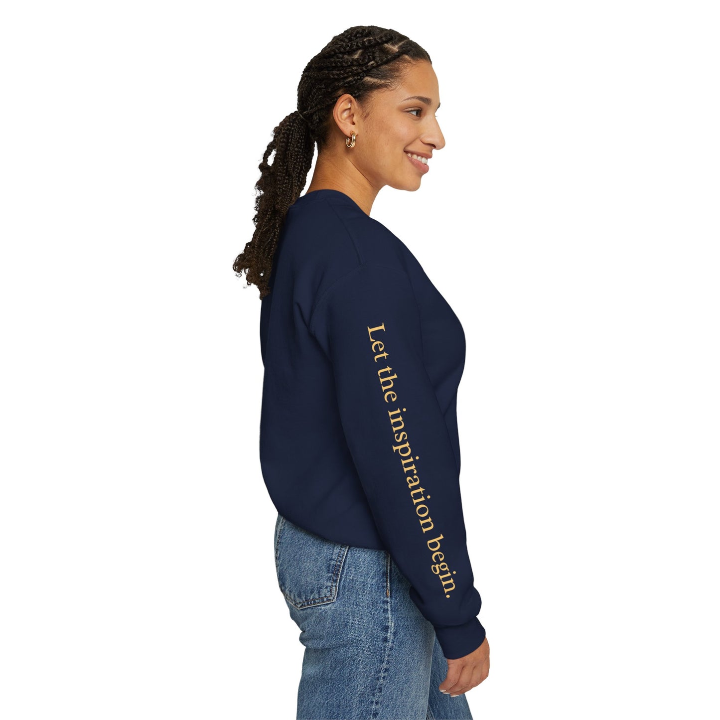 Let The Inspiration Begin Sweatshirt