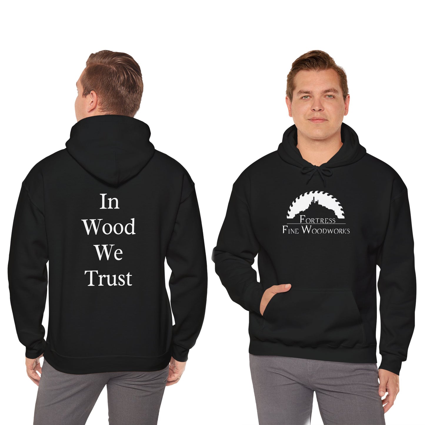 In Wood We Trust Hoodie