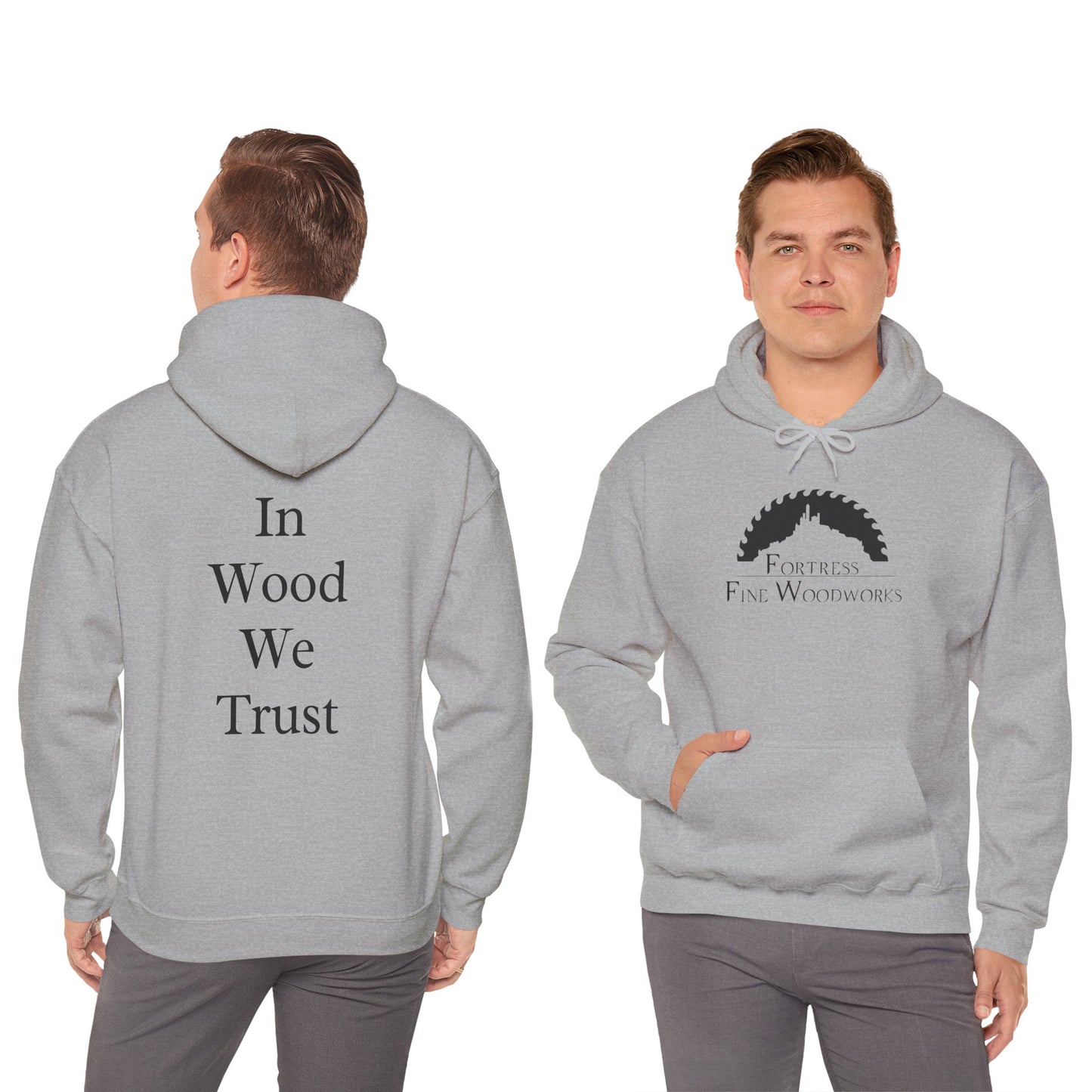 In Wood We Trust Hoodie