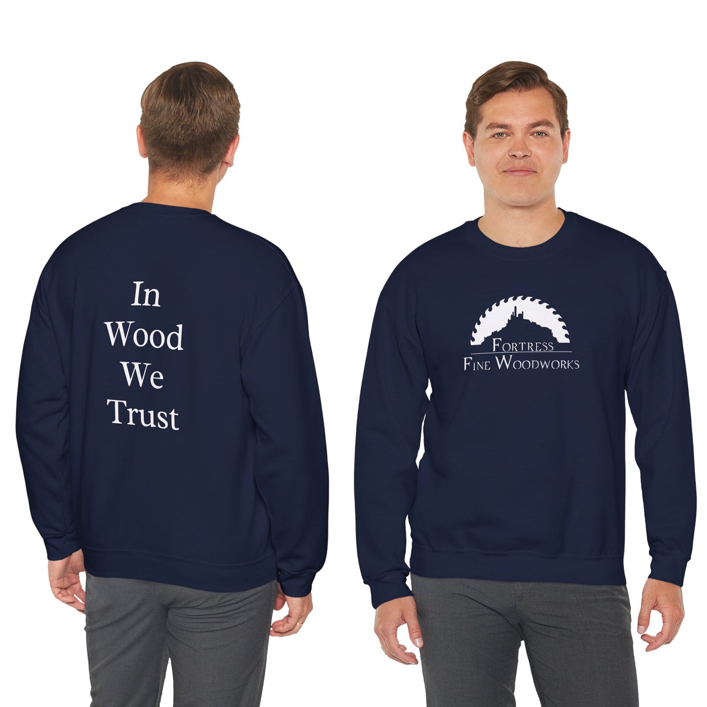 In Wood We Trust Sweatshirt