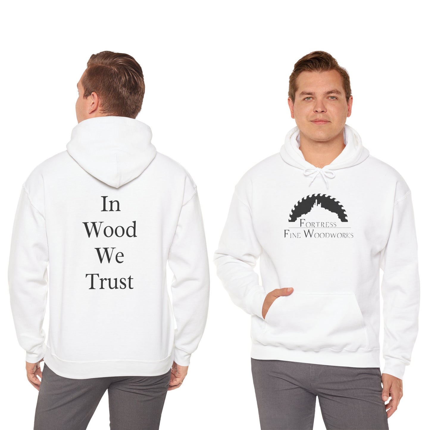 In Wood We Trust Hoodie